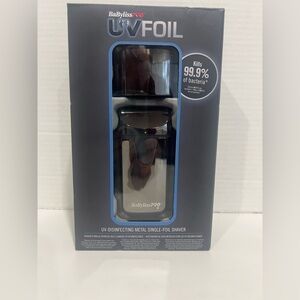 BaBylissPRO UVFOIL UV Disinfecting Metal Single-Foil Shaver FXLFS1 New!